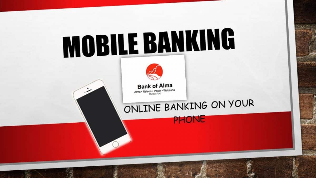 Bank of Alma Online Banking, Bank of Alma Banking